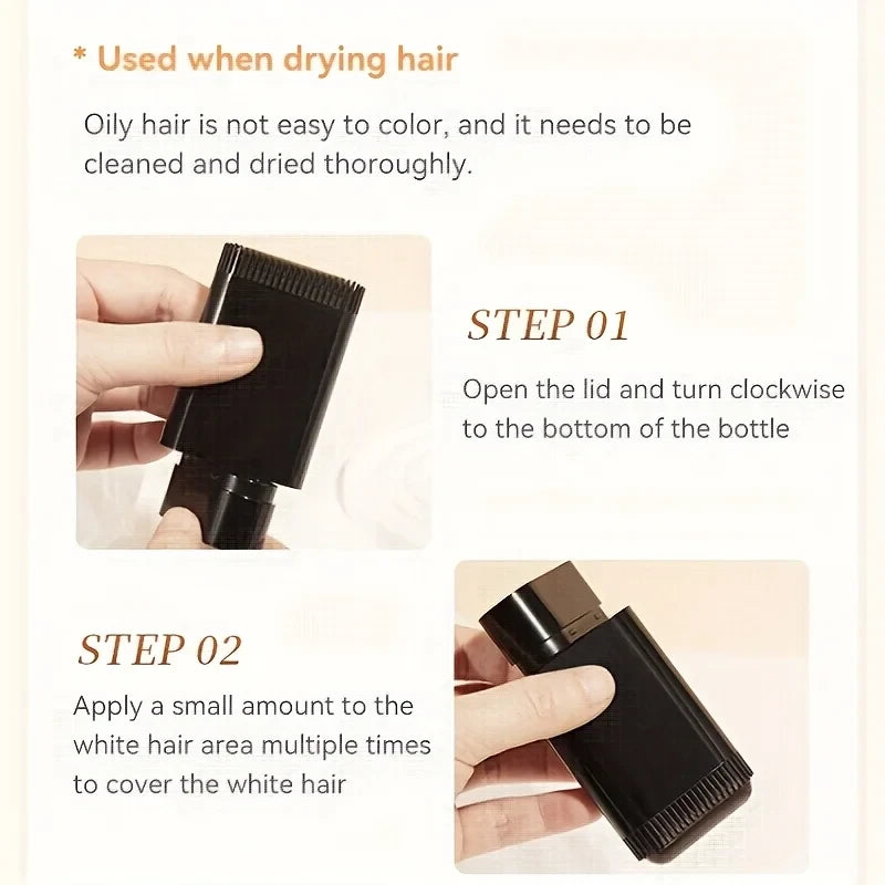 Portable Quick Hair Dye Stick